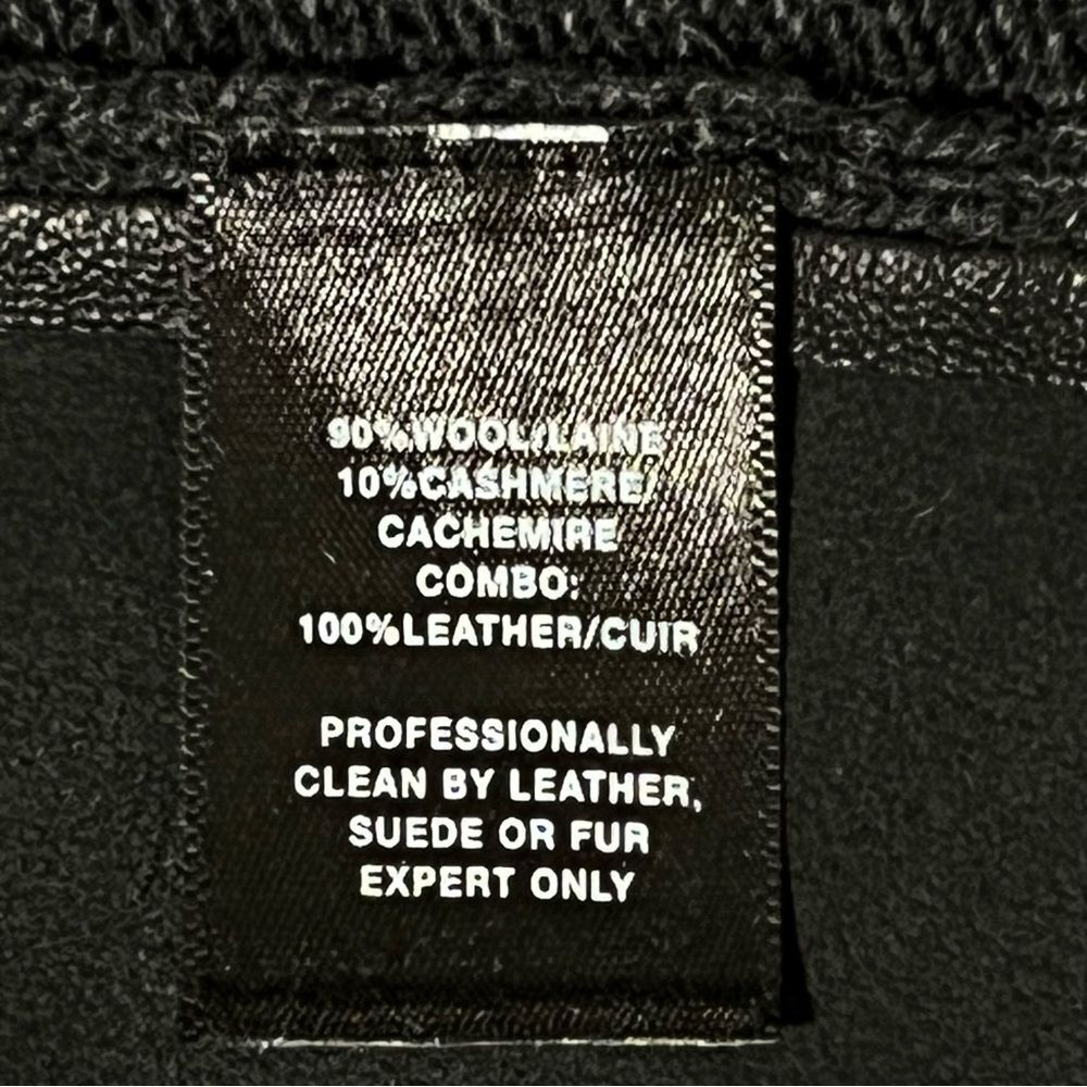 Lafayette 148 Wool Sweater Vest Cardigan S Leather Minimalist Capsule Wardrobe - Picture 10 of 10